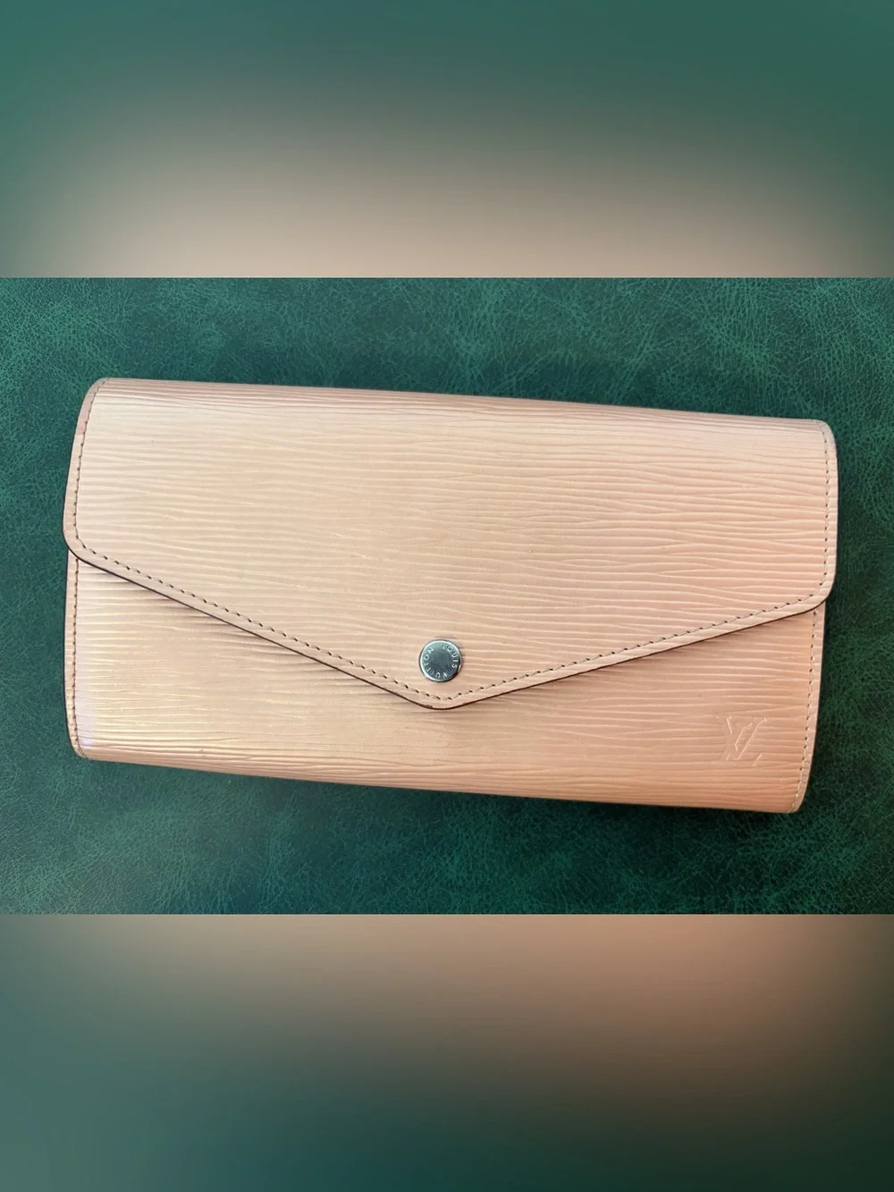 Louis Vuitton Epi Leather Pink Envelope Wallet